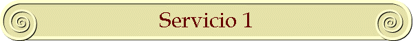 Servicio 1